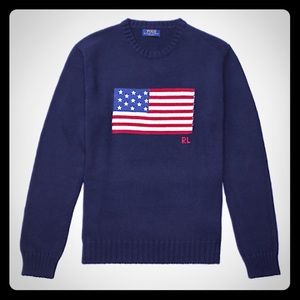 Ralph Lauren Iconic Flag Sweater